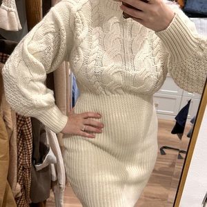 Warm knit dress never worn